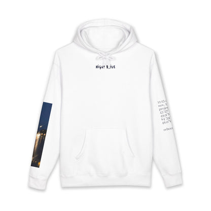 "night drive" heavyweight coordinate hoodie