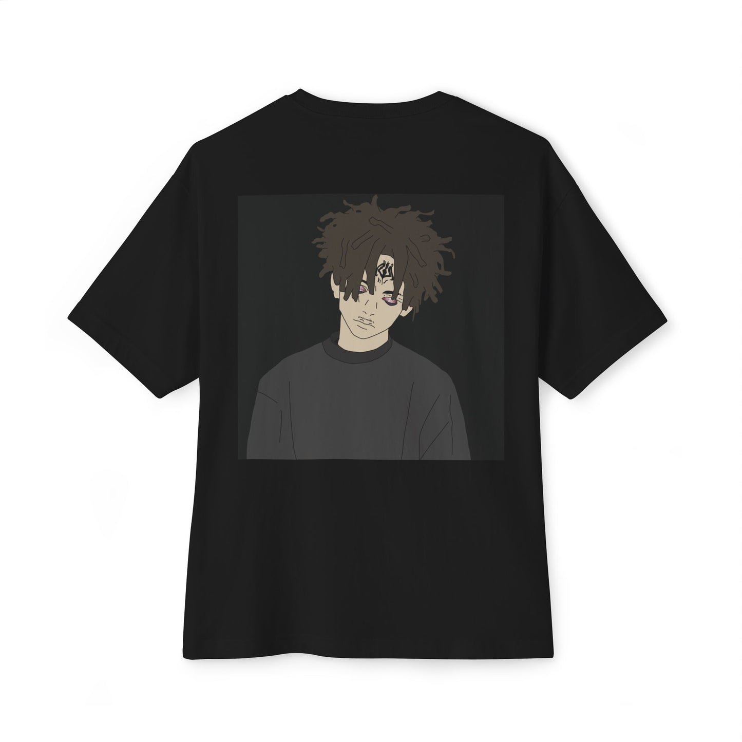 blxze. x lks "broken boy" oversized tee