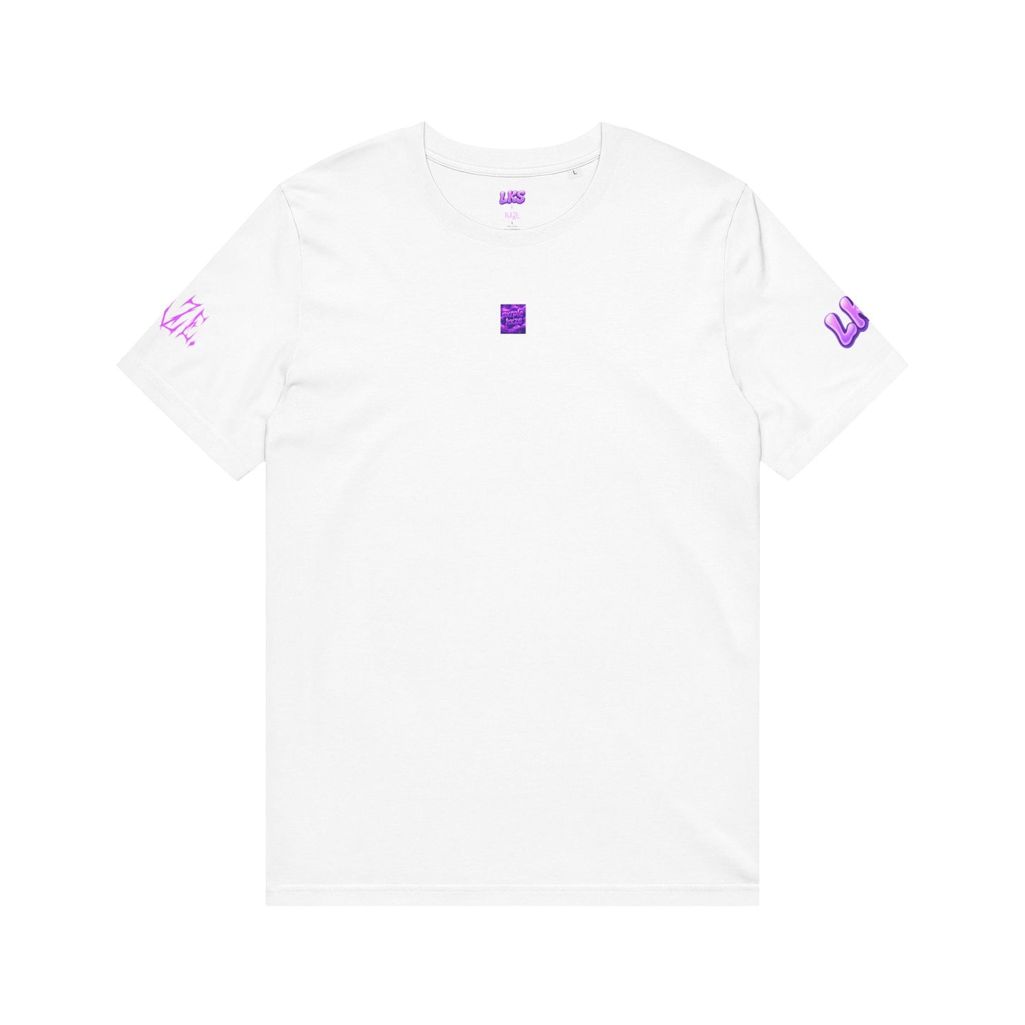 blxze. x lks "pxrple hxze" tee