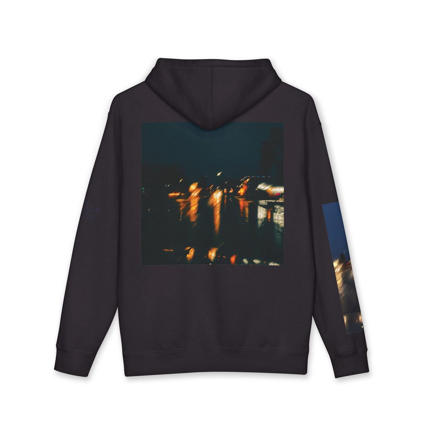 "night drive" heavyweight coordinate hoodie