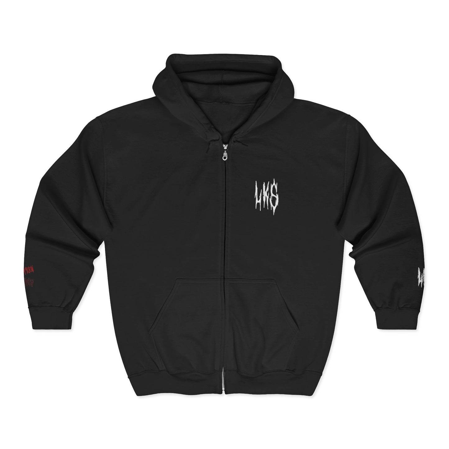 13//11 x lks - heavy blend™ full zip hoodie