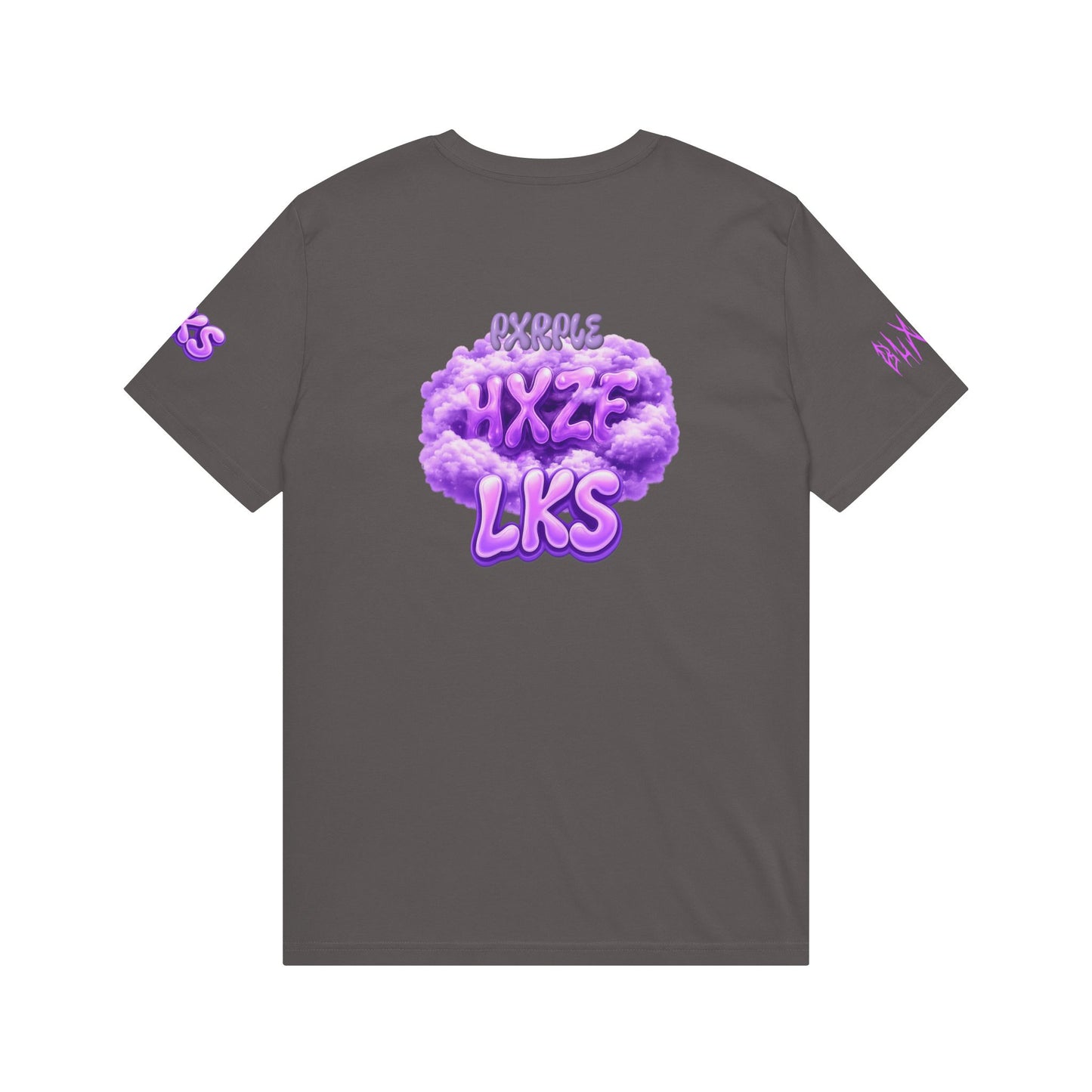 blxze. x lks "pxrple hxze" tee