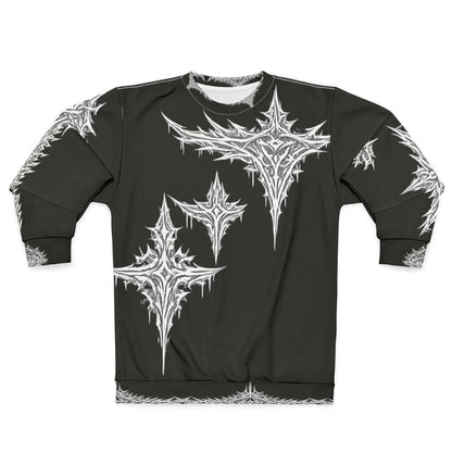 lks "abstrxct" stars crewneck