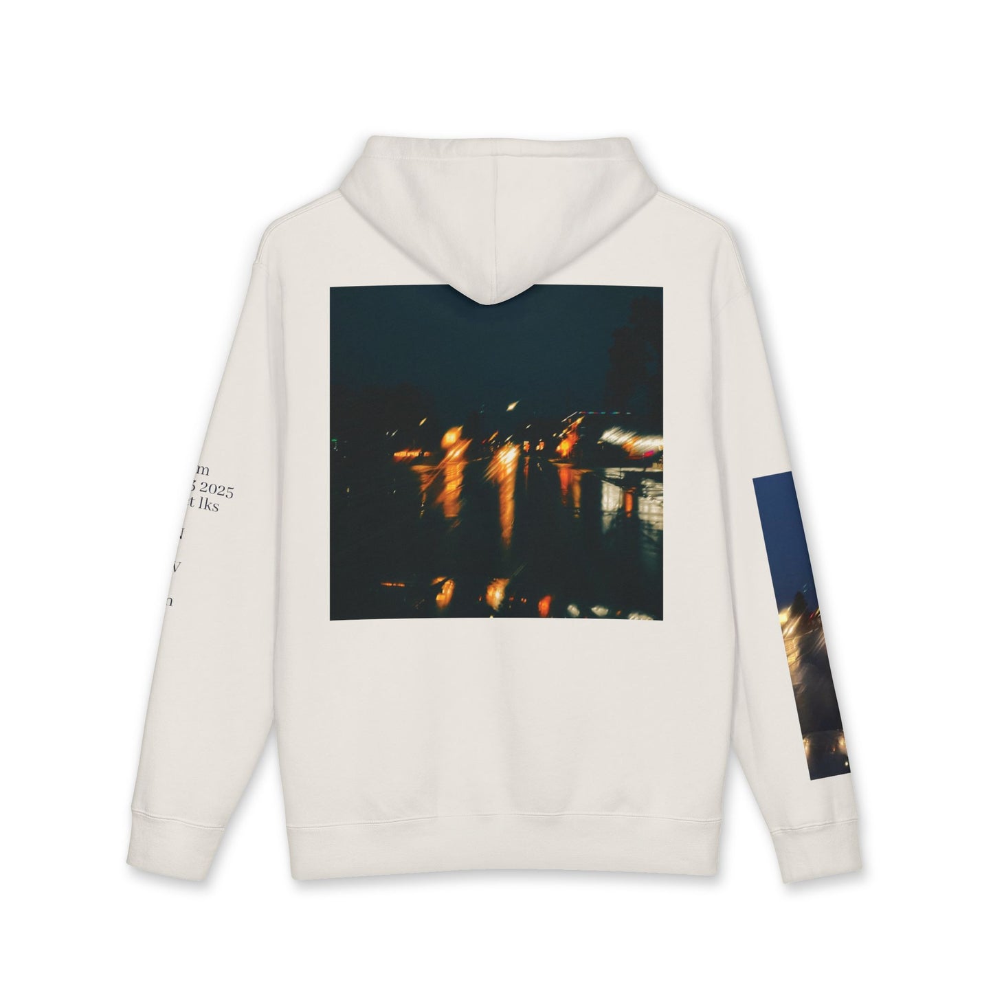 "night drive" heavyweight coordinate hoodie