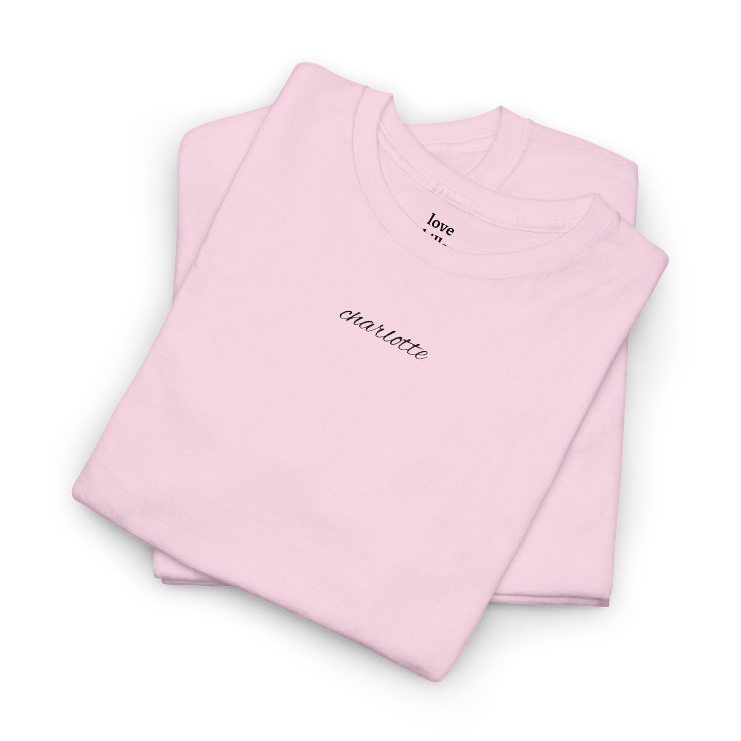 lks "charlotte" pink tee