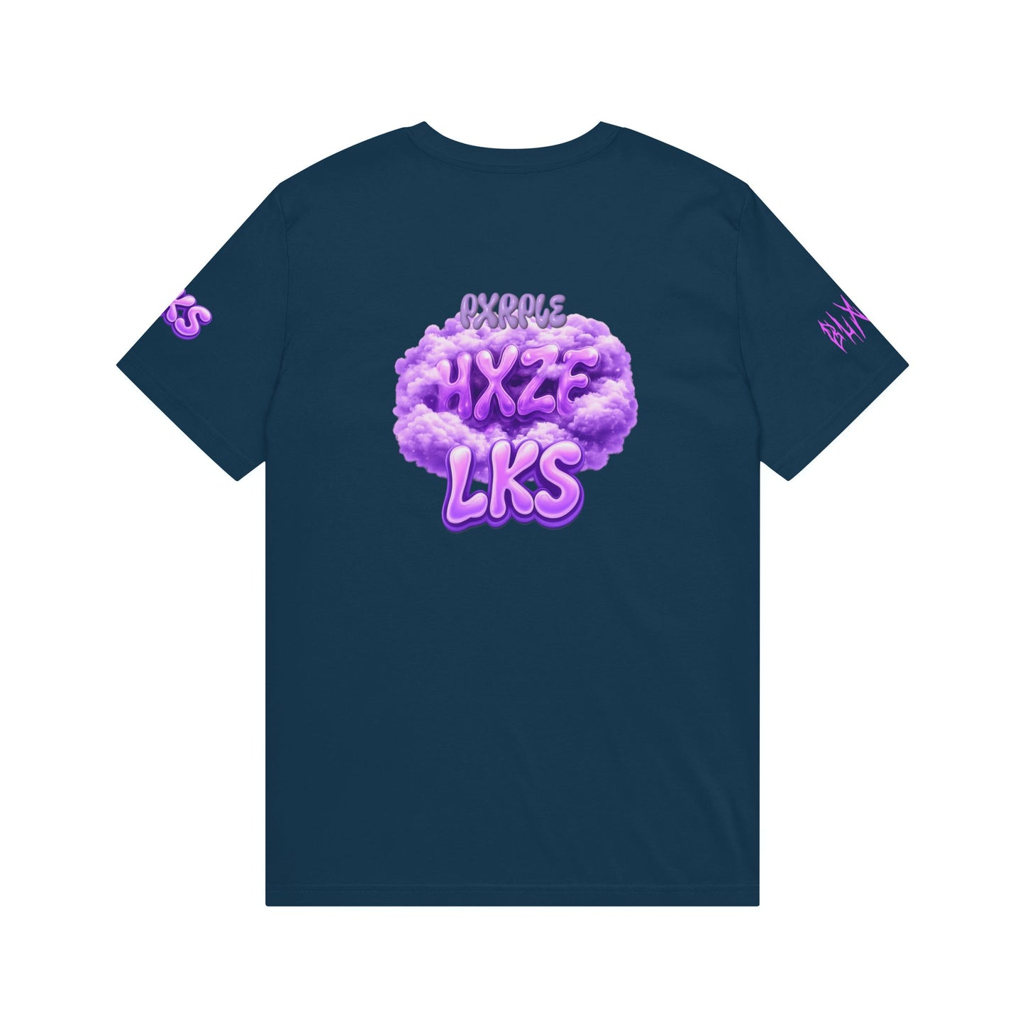 blxze. x lks "pxrple hxze" tee