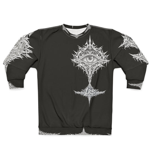 lks "evil eye" insanity crewneck