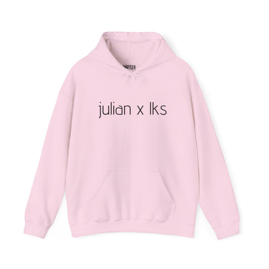 julian x lks minimalist hoodie