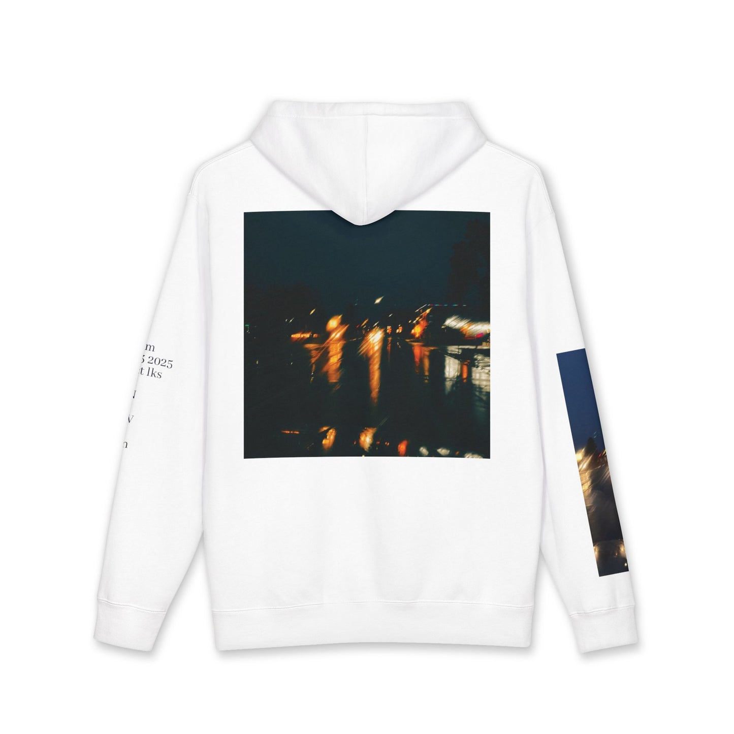 "night drive" heavyweight coordinate hoodie