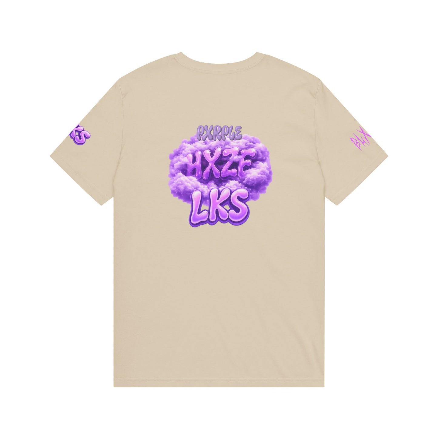blxze. x lks "pxrple hxze" tee