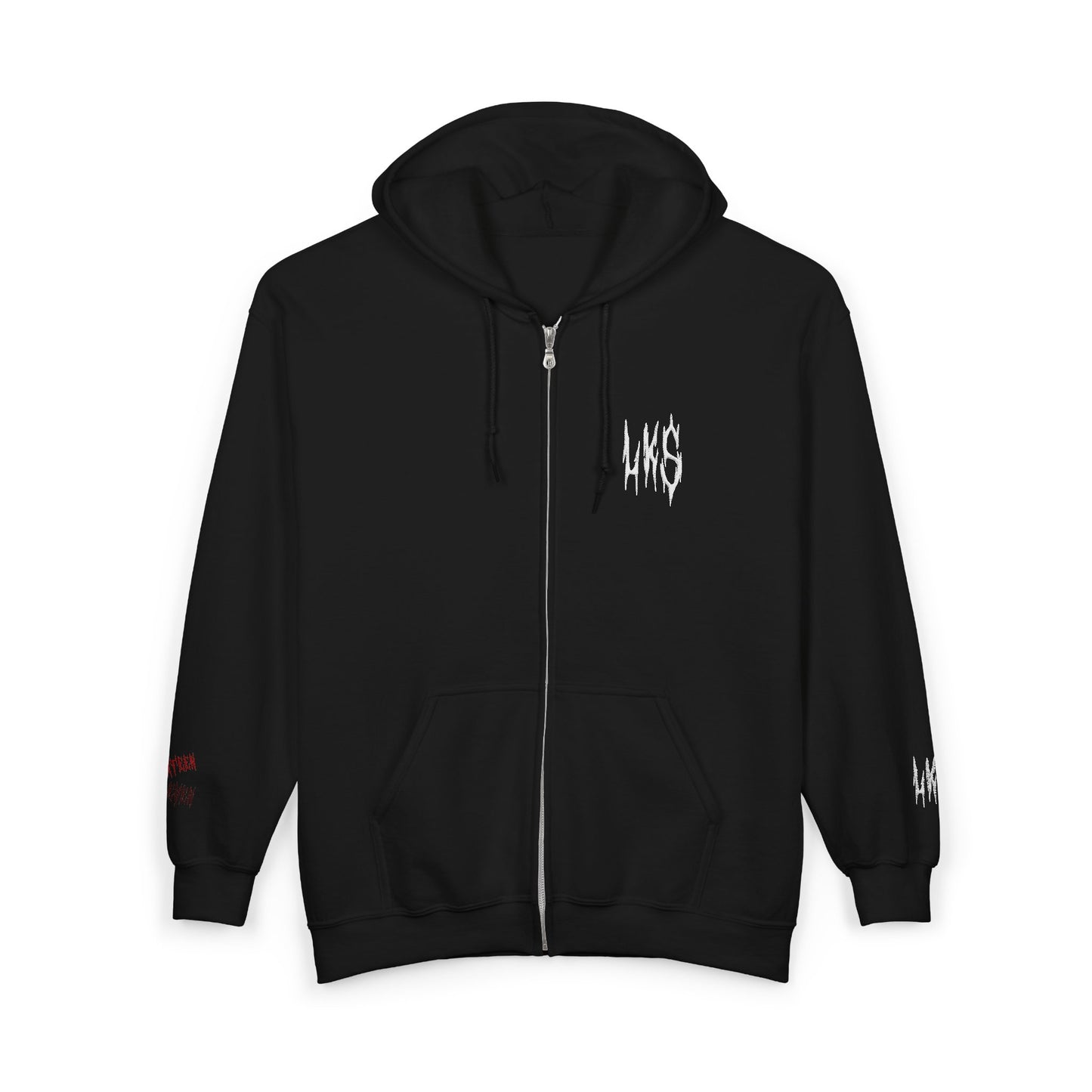 13//11 x lks - heavy blend™ full zip hoodie