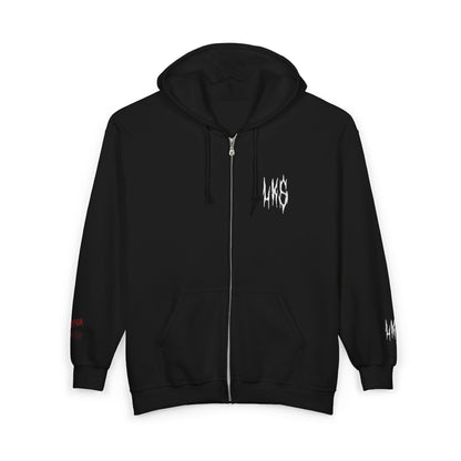 13//11 x lks - heavy blend™ full zip hoodie