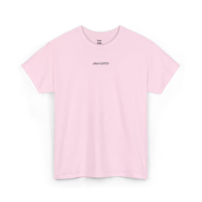 lks "charlotte" pink tee